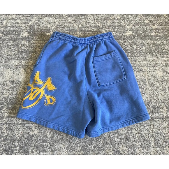 Cherry LA Los Angeles Mens S Shorts Blue Drawstring Pockets Logo New M9 - Picture 2 of 11